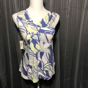 Sleeveless blouse, new